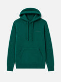 Maglione girocollo Mahony verde scuro in lana d’agnello con product image 1