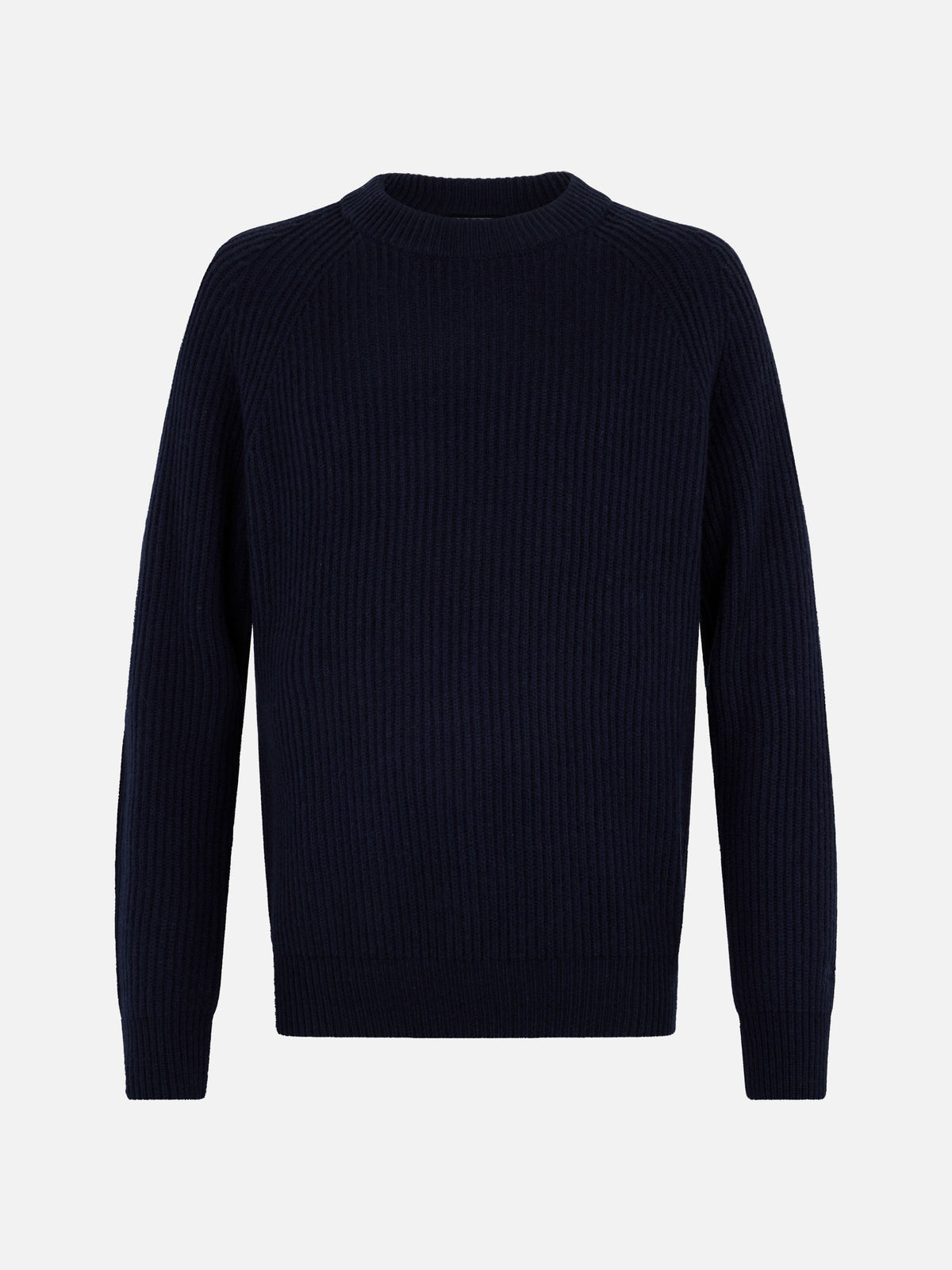 Maglione Marine blu navy a costine
