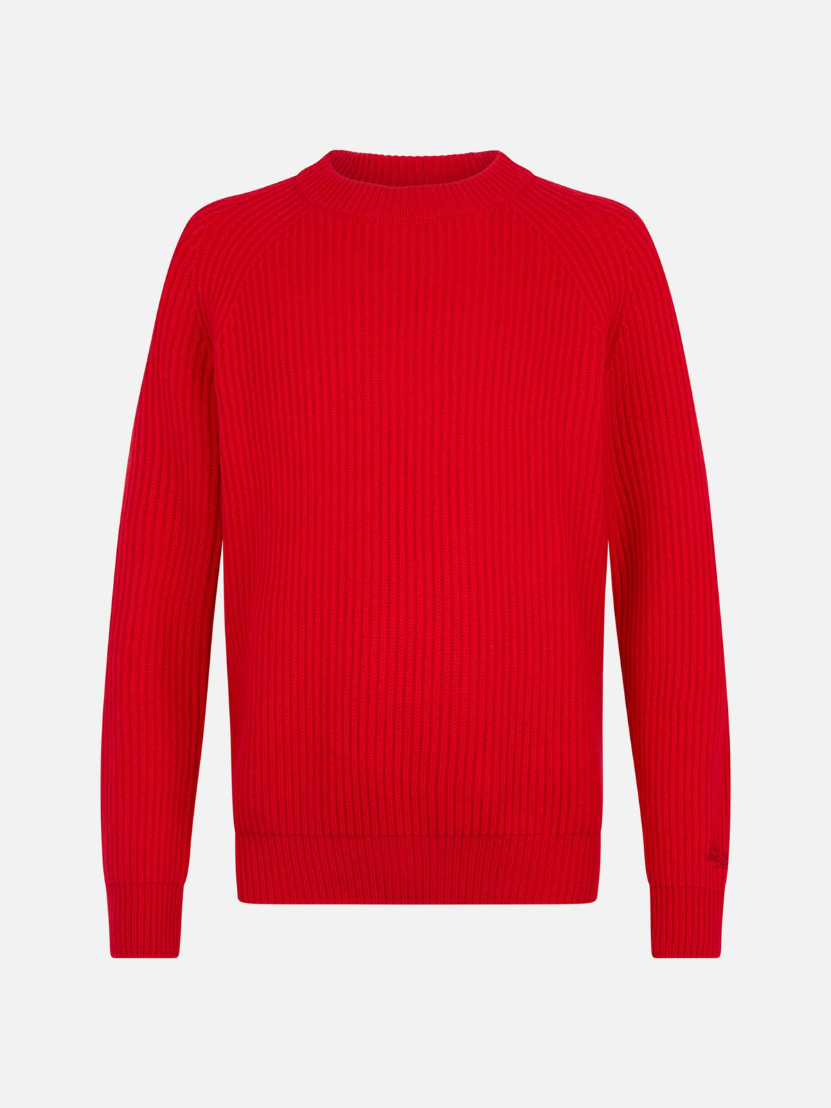Maglione Marine rosso a costine
