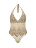 Costume intero Marylin beige in raschel