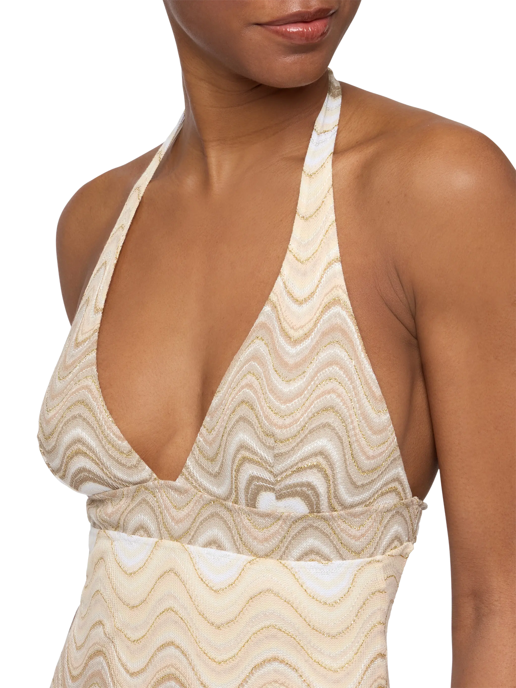 Costume intero Marylin beige in raschel
