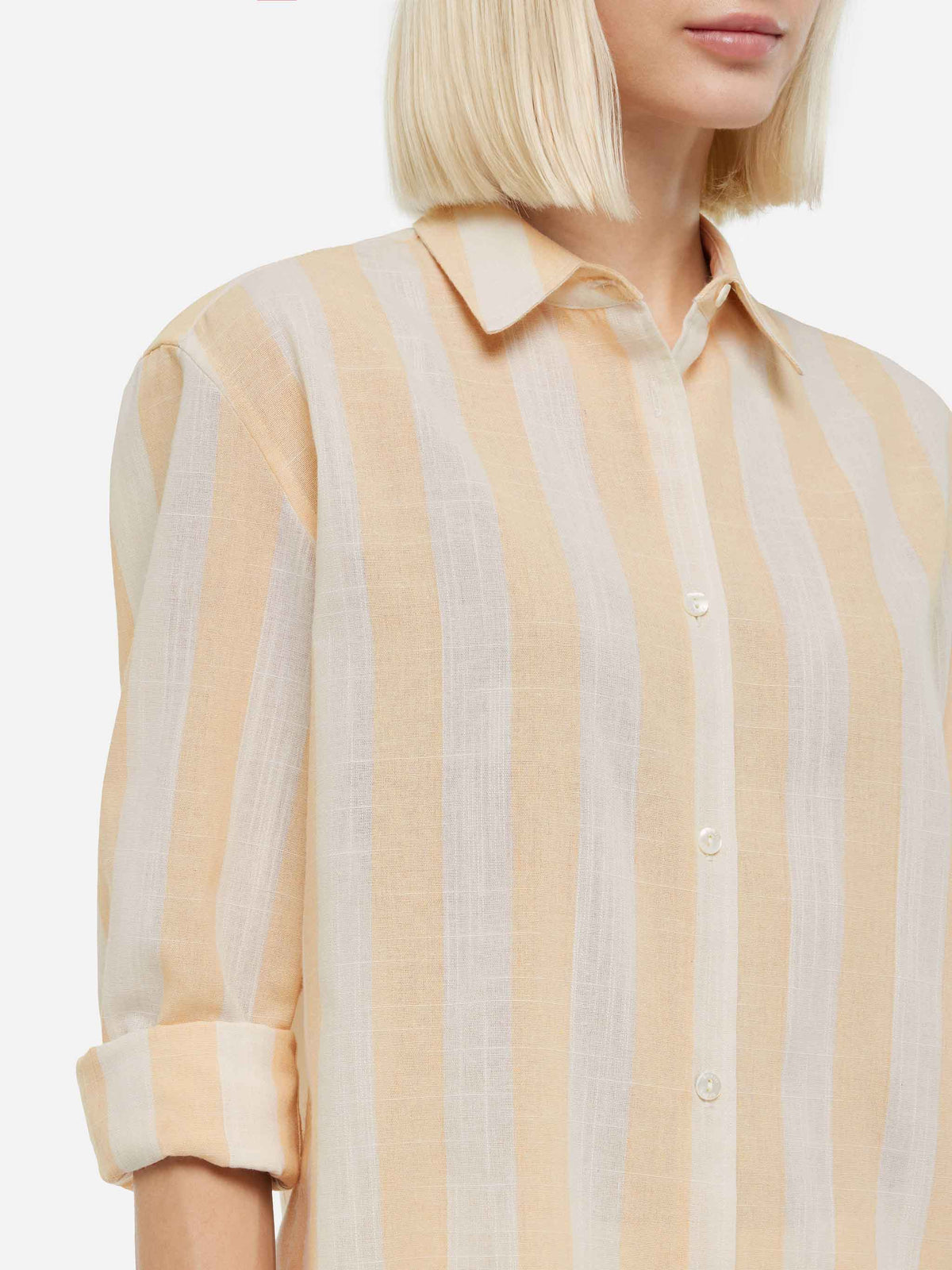 Camicia Meredith beige a righe product image 2