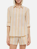 Camicia Meredith beige a righe product image 1