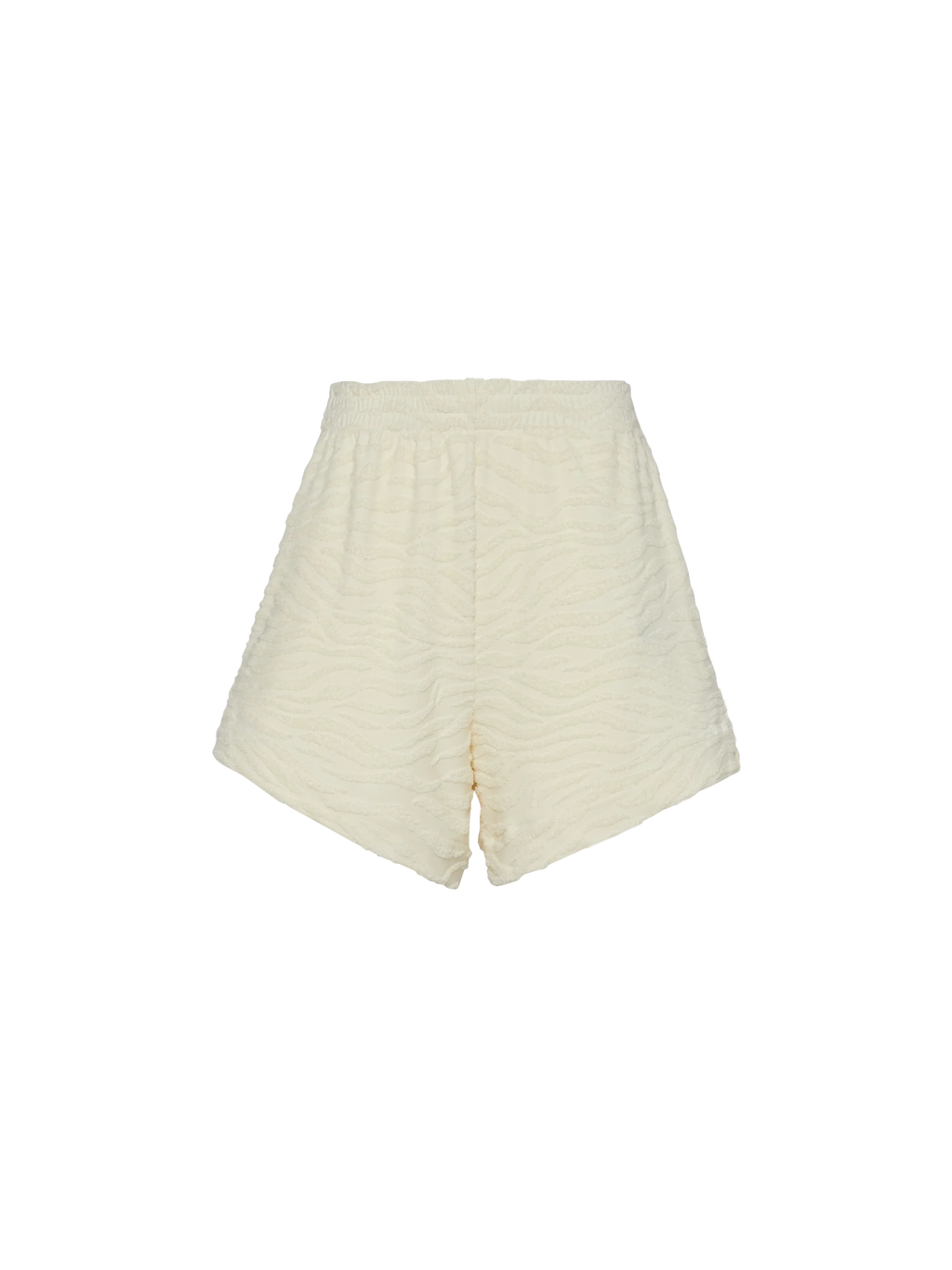 Shorts Meave in spugna con motivo zebrato in rilievo product image 5
