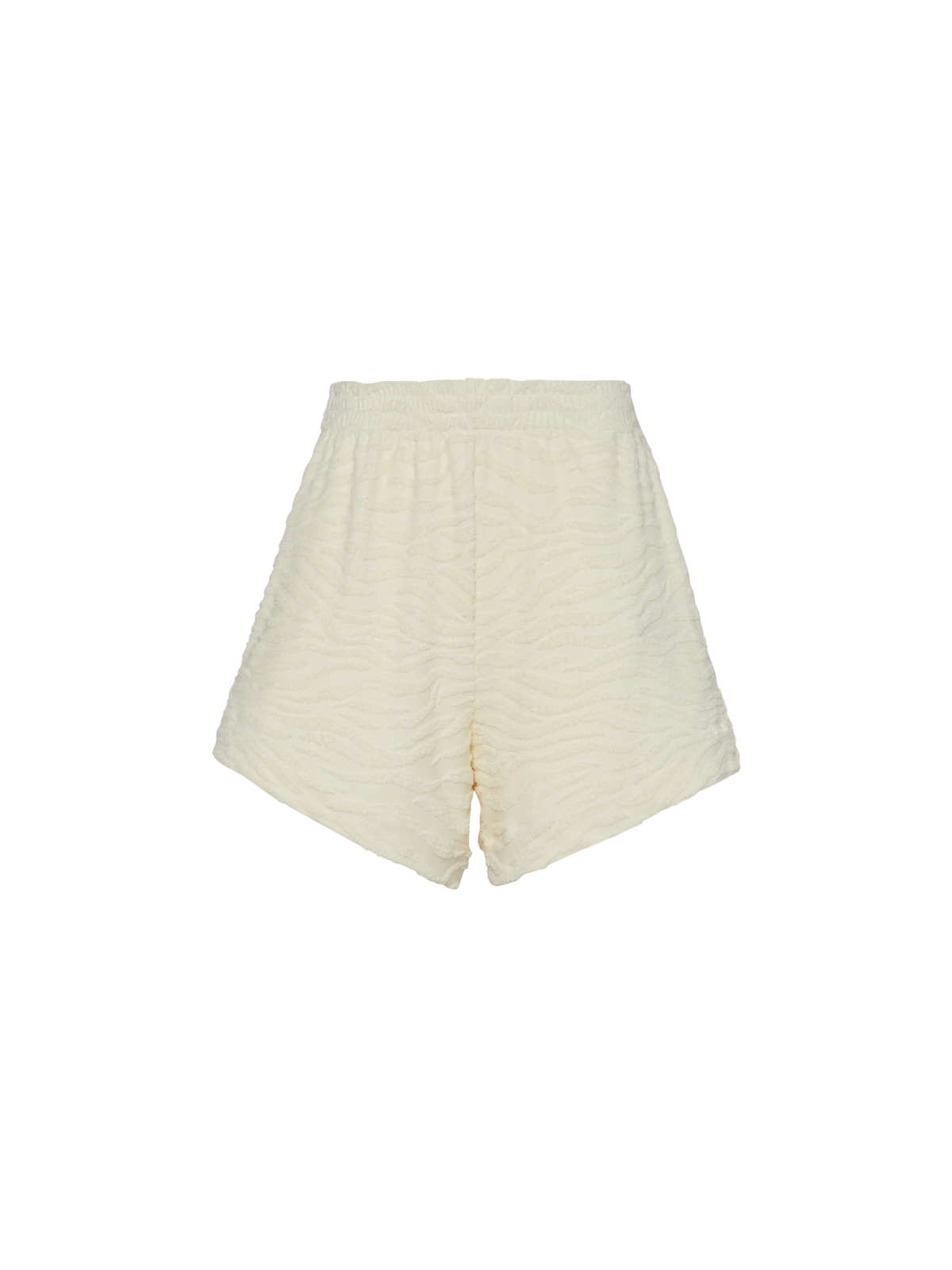 Shorts Meave in spugna con motivo zebrato in rilievo product image 5