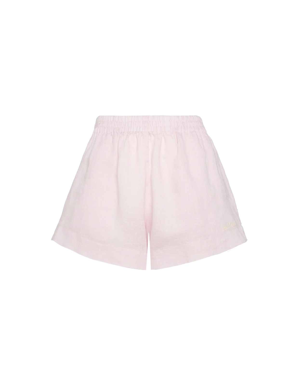 Shorts Meave rosa cipria in lino product image 4