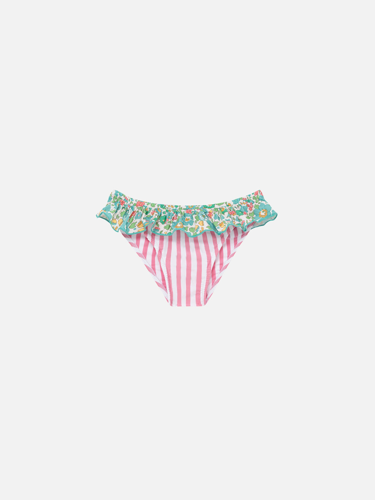 Slip mare Melly con volant e stampa Betsy | Made with Liberty Fabric