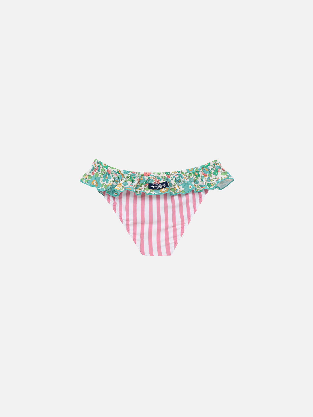 Slip mare Melly con volant e stampa Betsy | Made with Liberty Fabric