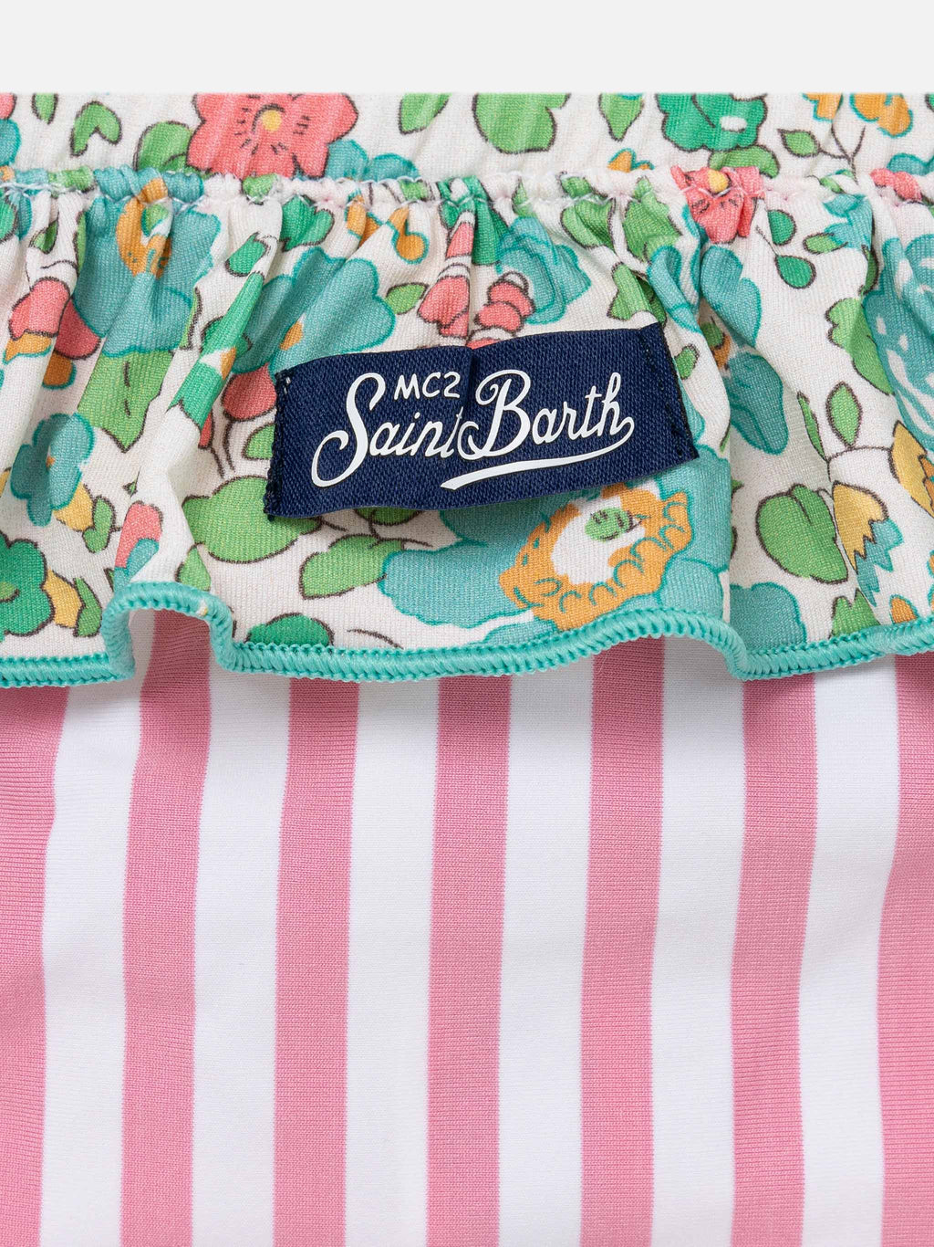 Slip mare Melly con volant e stampa Betsy | Made with Liberty Fabric