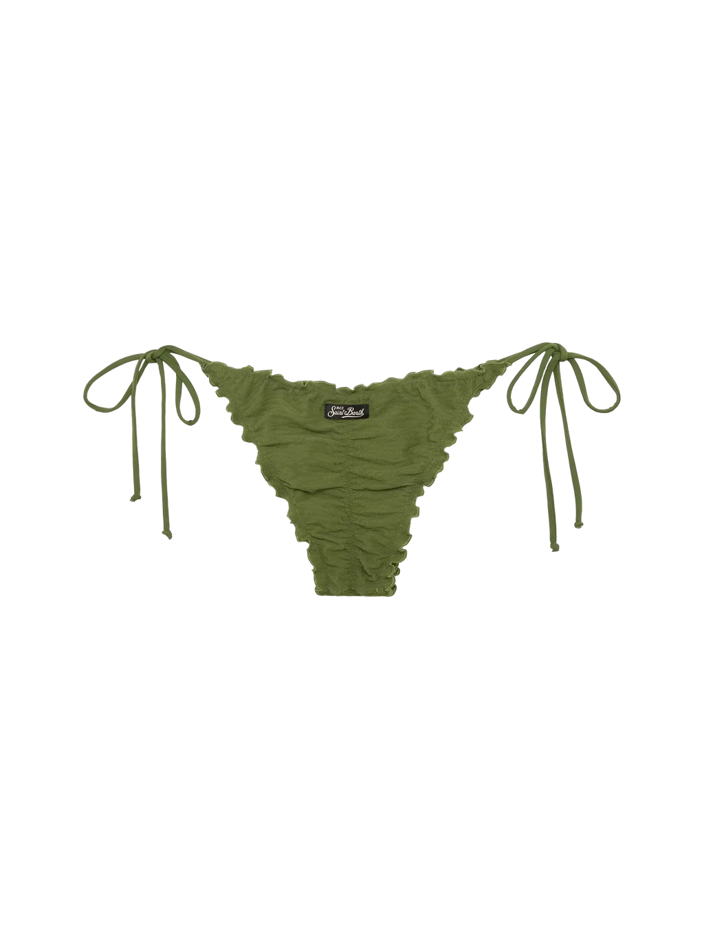 Slip mare Miami con motivo zebrato in rilievo