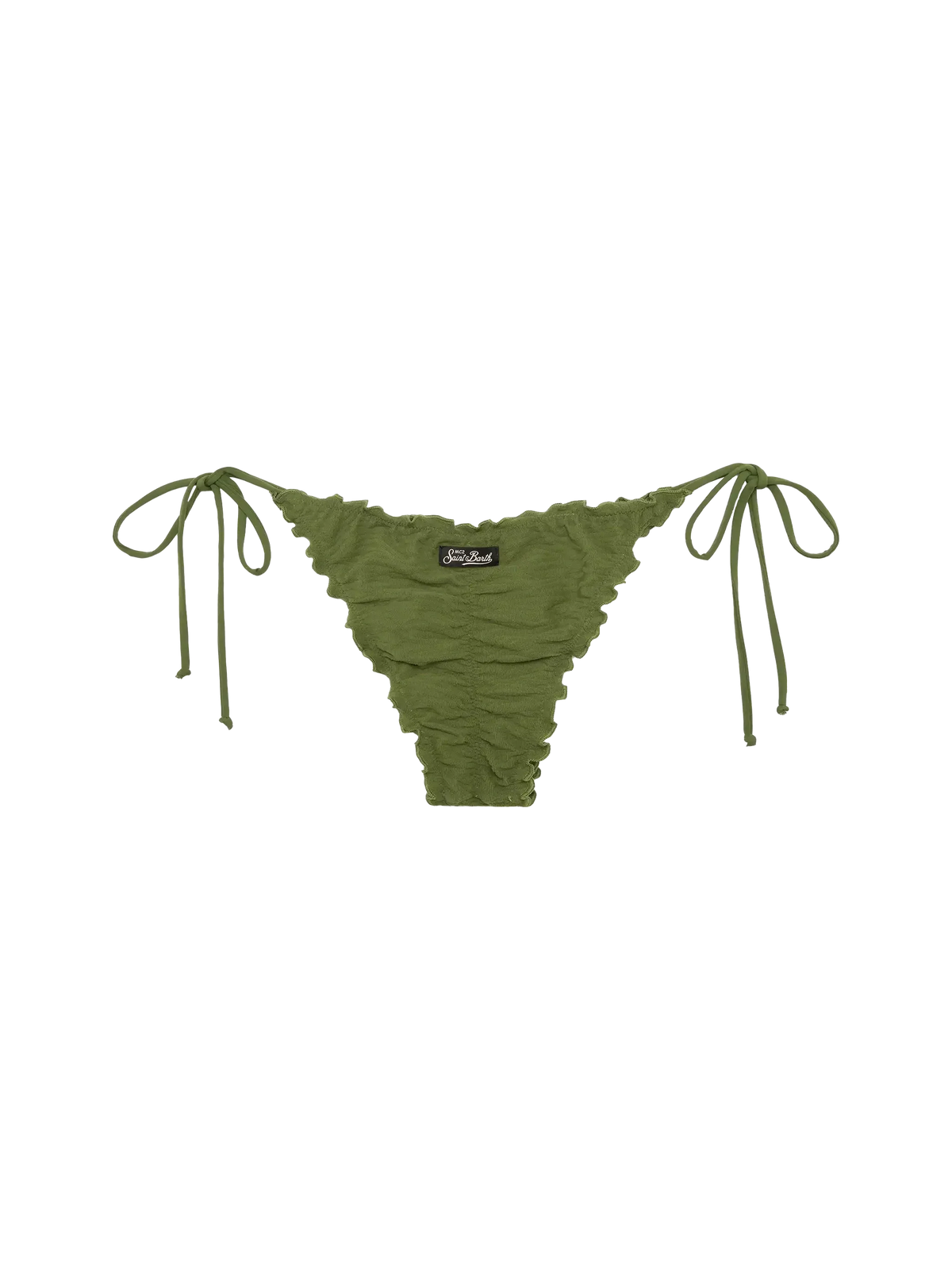 Slip mare Miami con motivo zebrato in rilievo