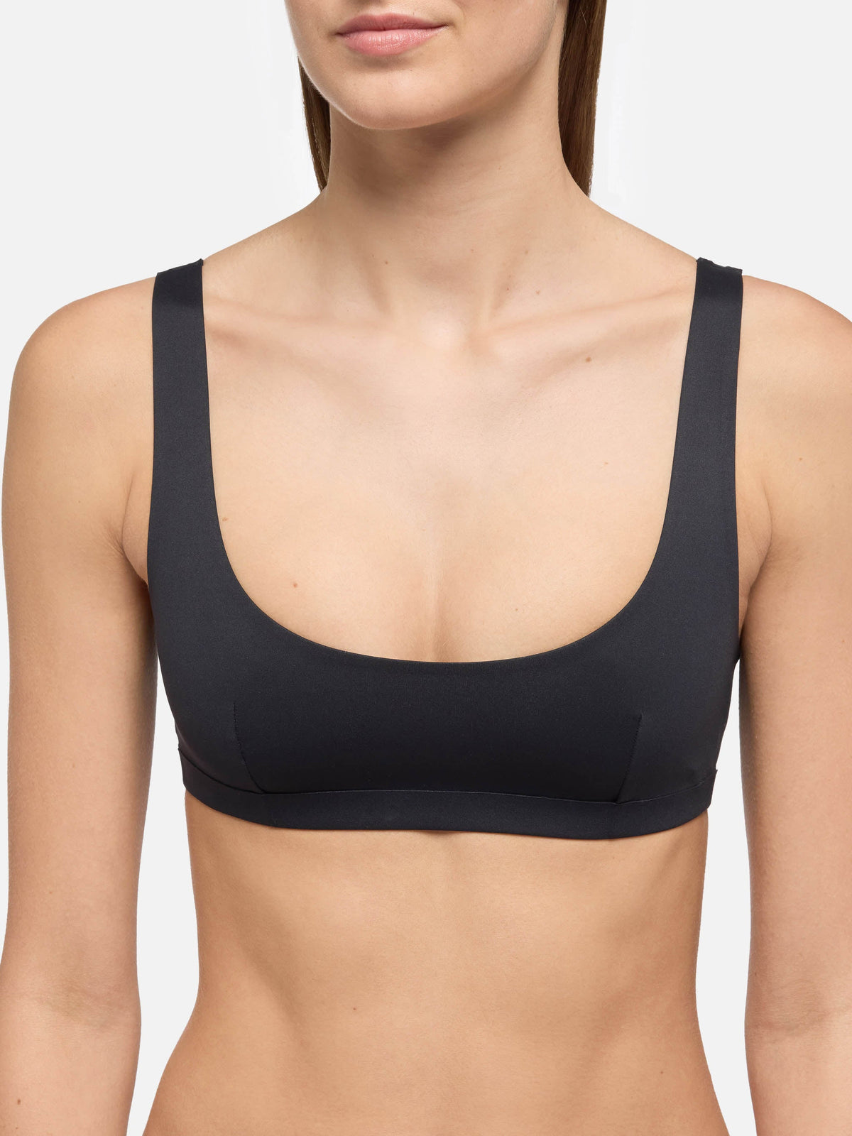 Bikini bralette Minerva Afrodite nero termosaldato