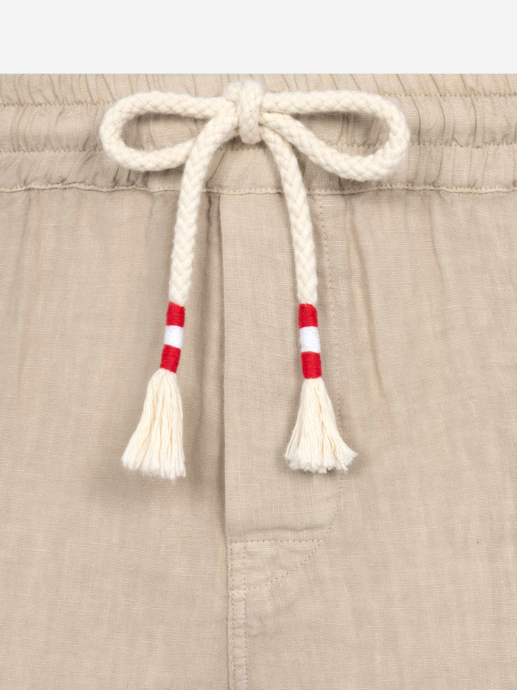 Bermuda Marseille beige in lino
