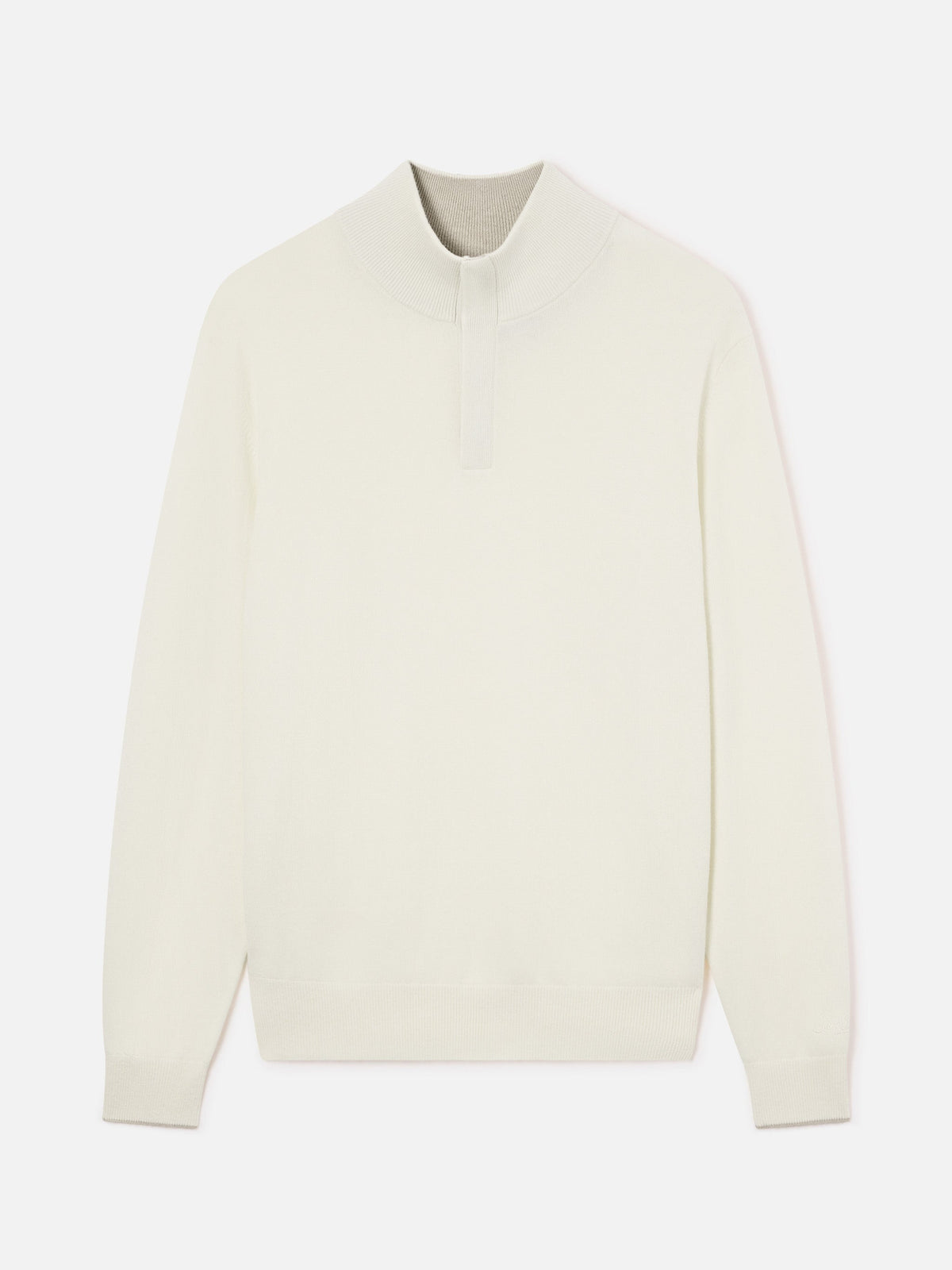 Maglia Marlow bianco panna in misto lana e cashmere con collo alto