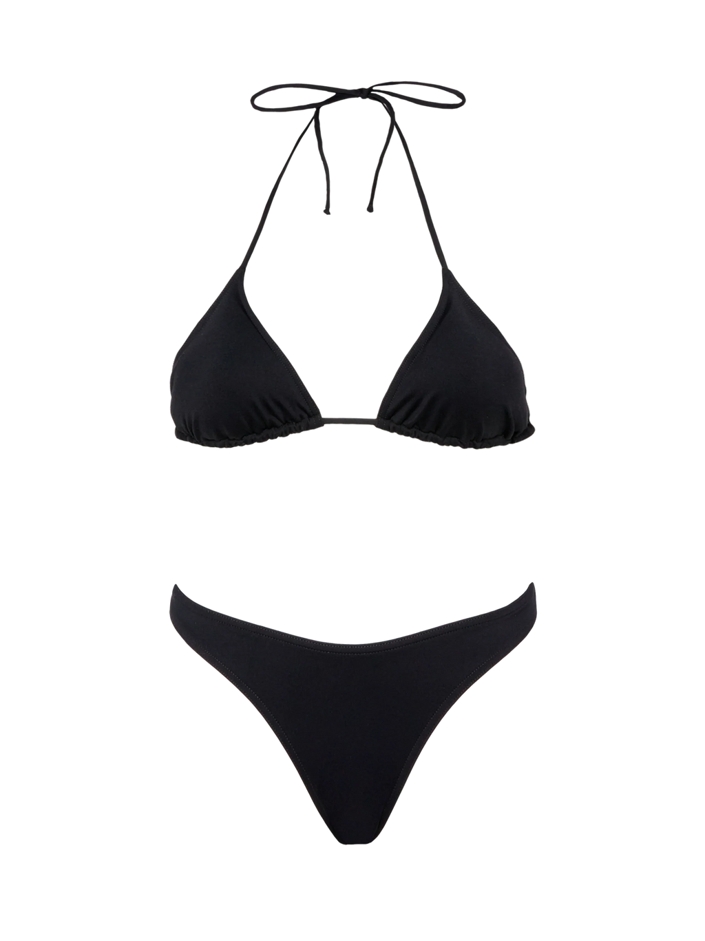 Bikini a triangolo Leah Naomi nero