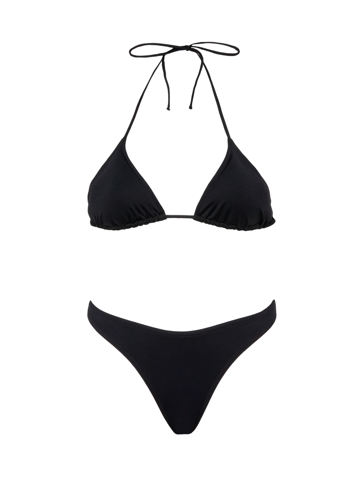 Bikini a triangolo Leah Naomi nero