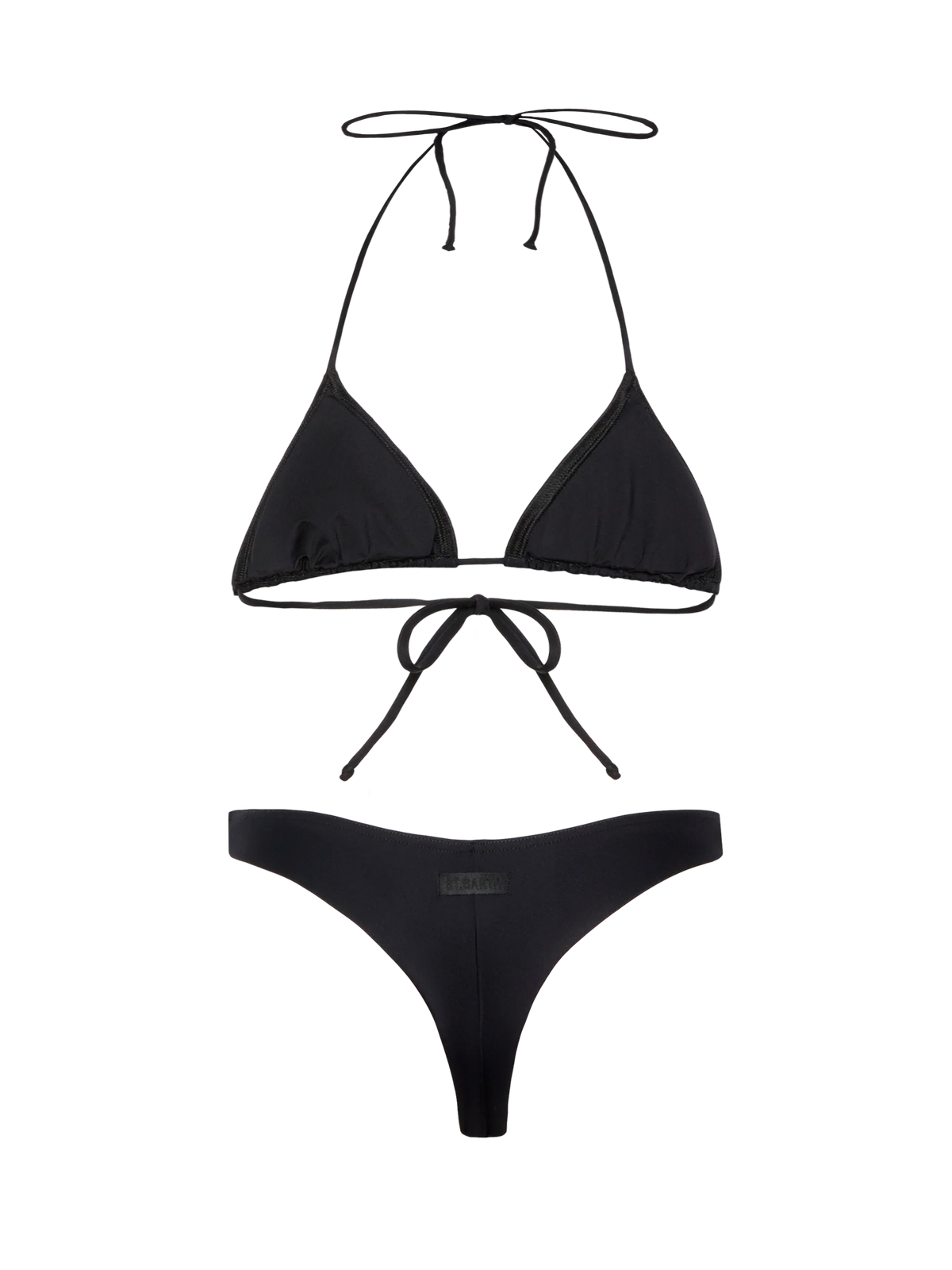 Bikini a triangolo Leah Naomi nero