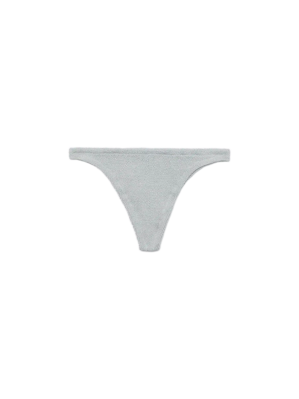 Slip mare Naomi argento in lurex crinkle