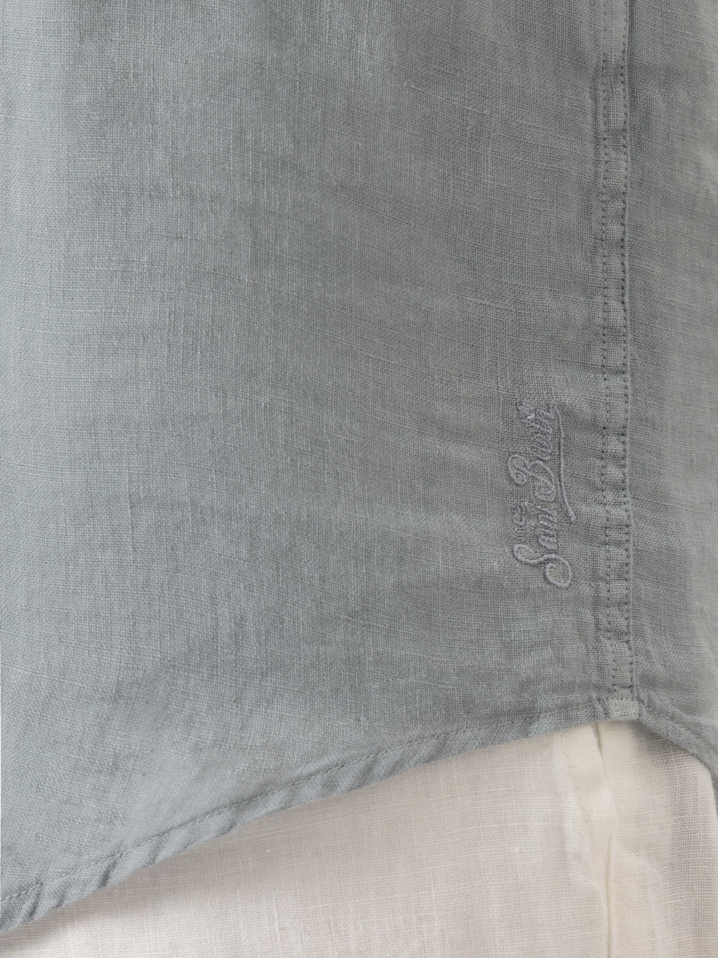 Camicia Pamplona grigio melange in lino product image 2