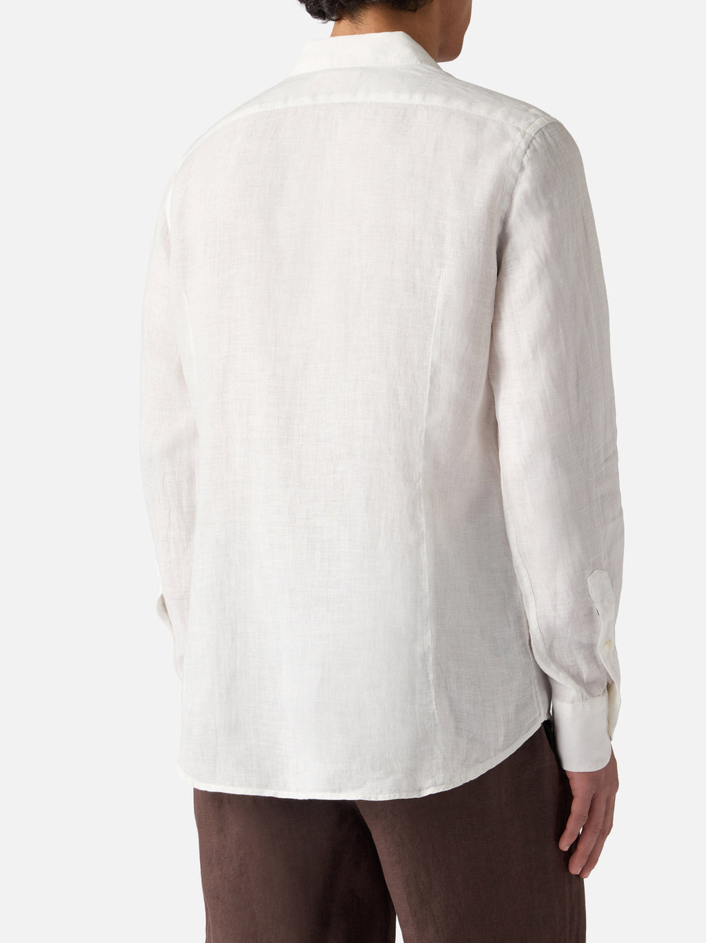 Camicia Pamplona bianca in lino product image 5