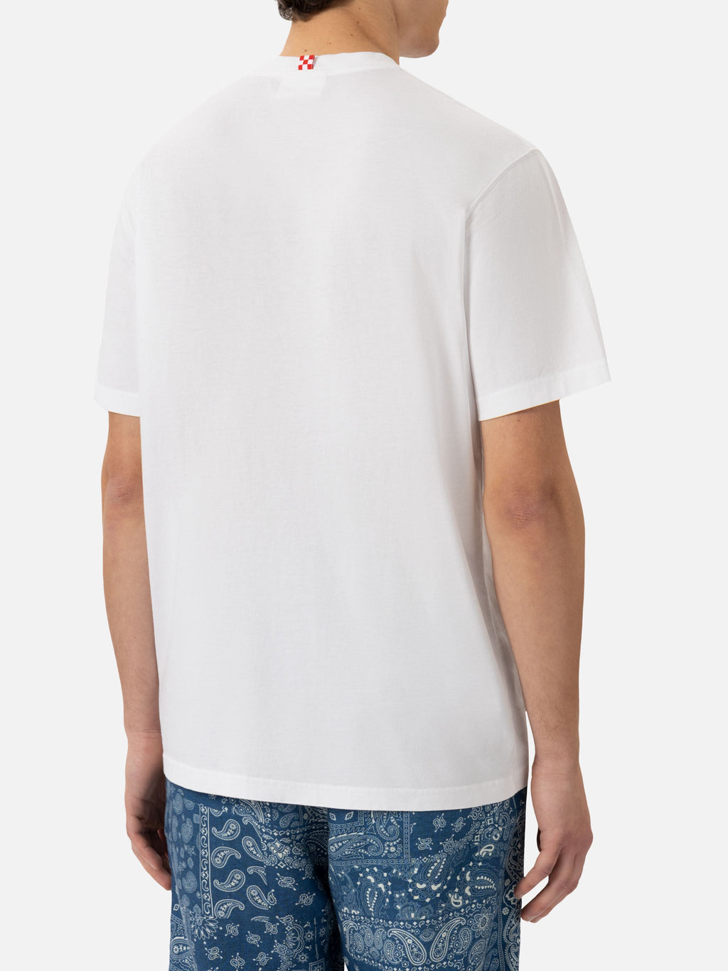 T-shirt Portofino bianca con ricamo Aperol Spritz, please product image 4
