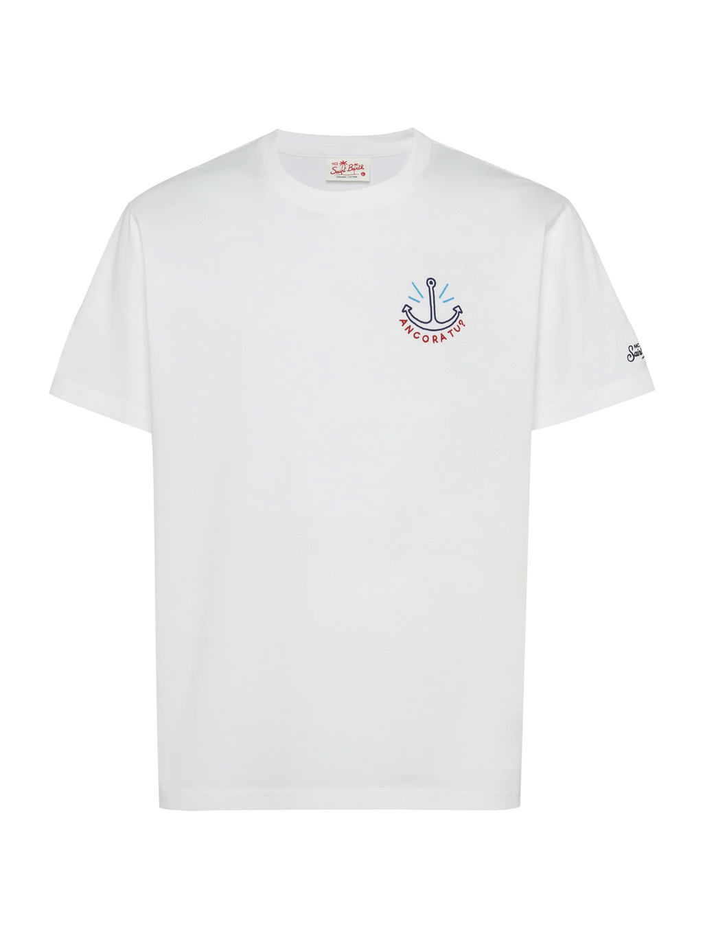 T-shirt Portofino bianca con ricamo Ancora tu | Special product image 4