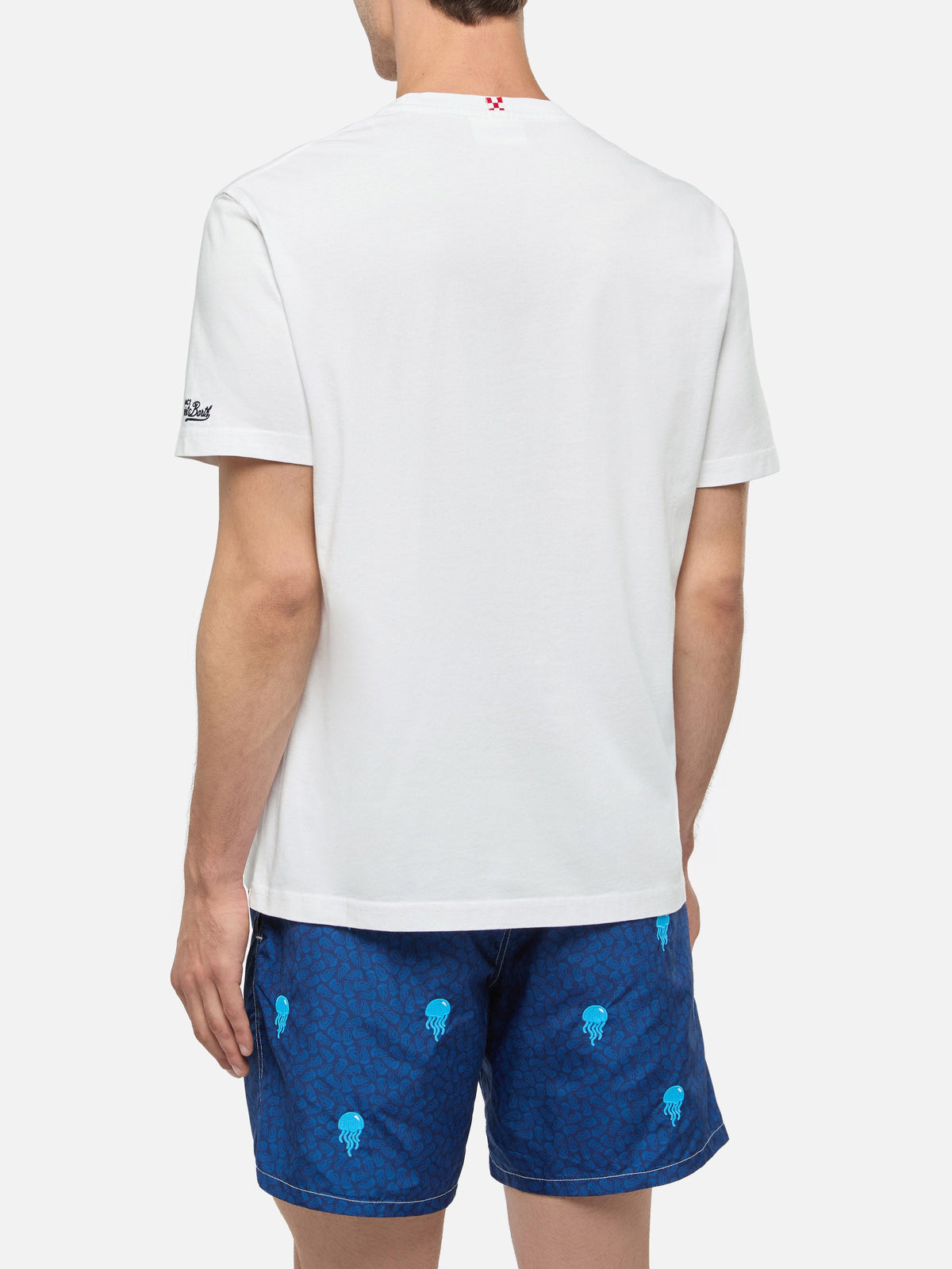 T-shirt Portofino bianca con ricamo Ancora tu | Special product image 3