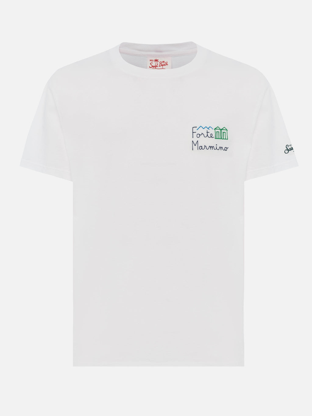 T-shirt Portofino bianca con ricamo Forte Marmino product image 6