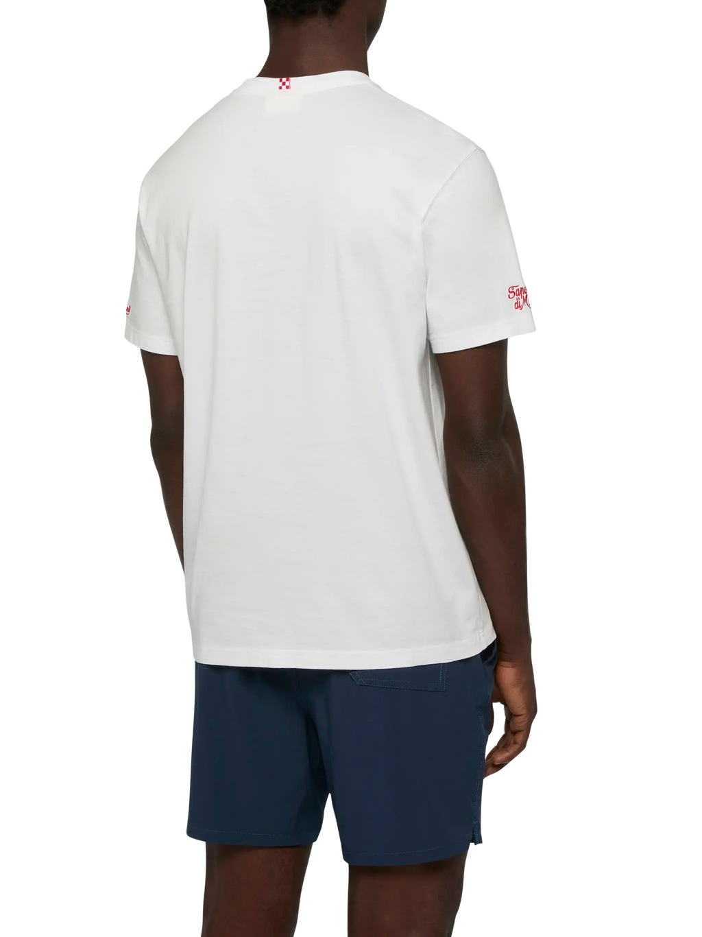 T-shirt Portofino bianca con ricamo Per quest’anno, non product image 3