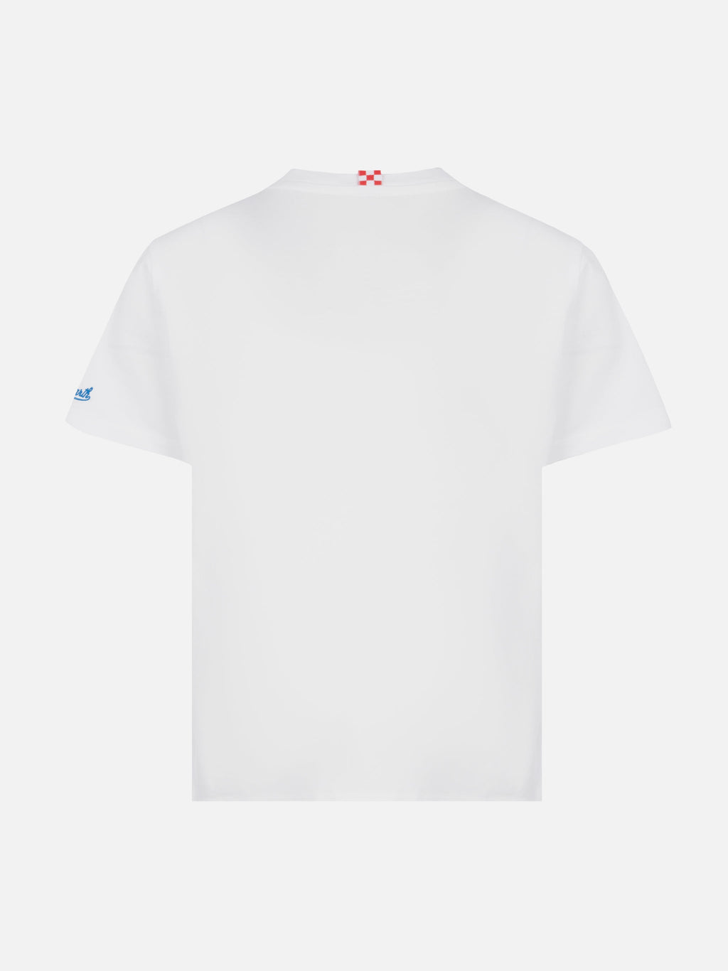 T-shirt Portofino Jr bianca con ricamo King of the Beach product image 3