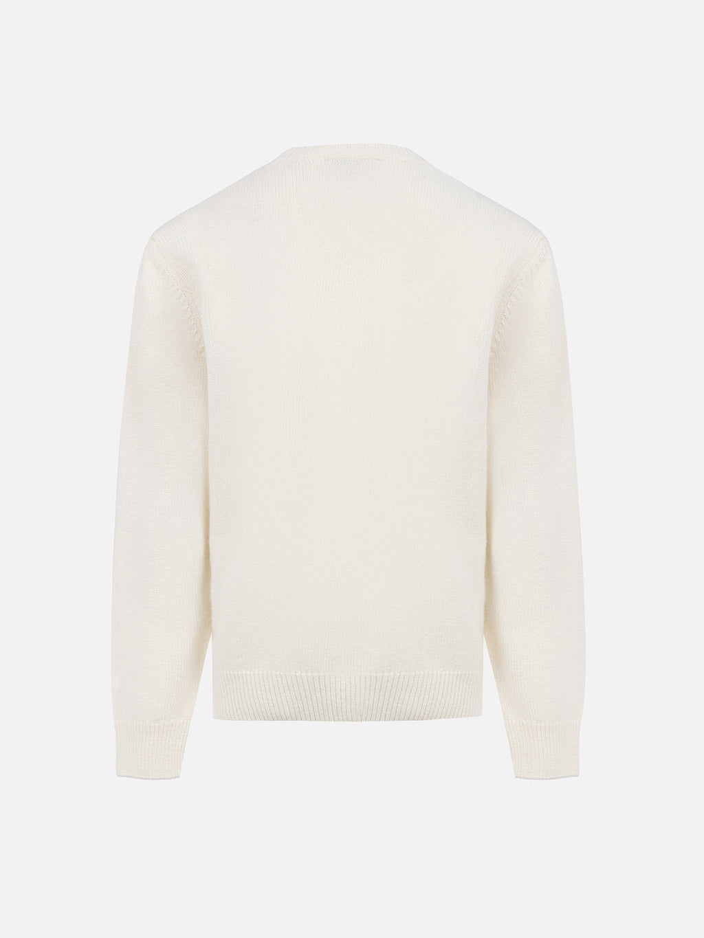 Maglione Princess bianco panna con jacquard Vacanze di Natale | Special Edition