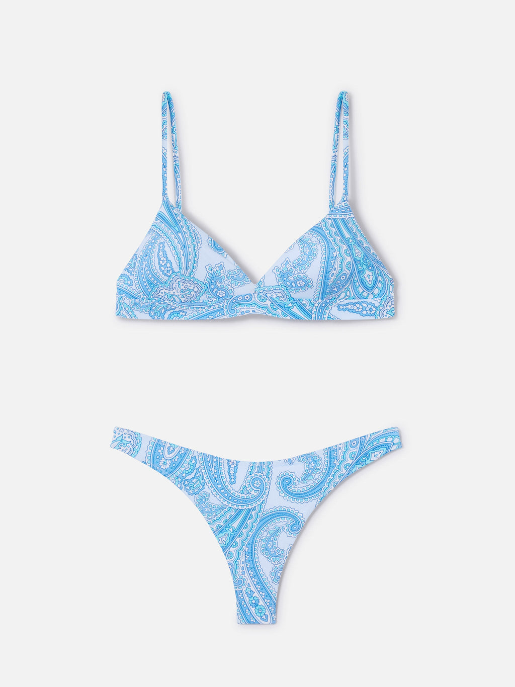 Bikini Rylie Naomi triangolo stampa paisley
