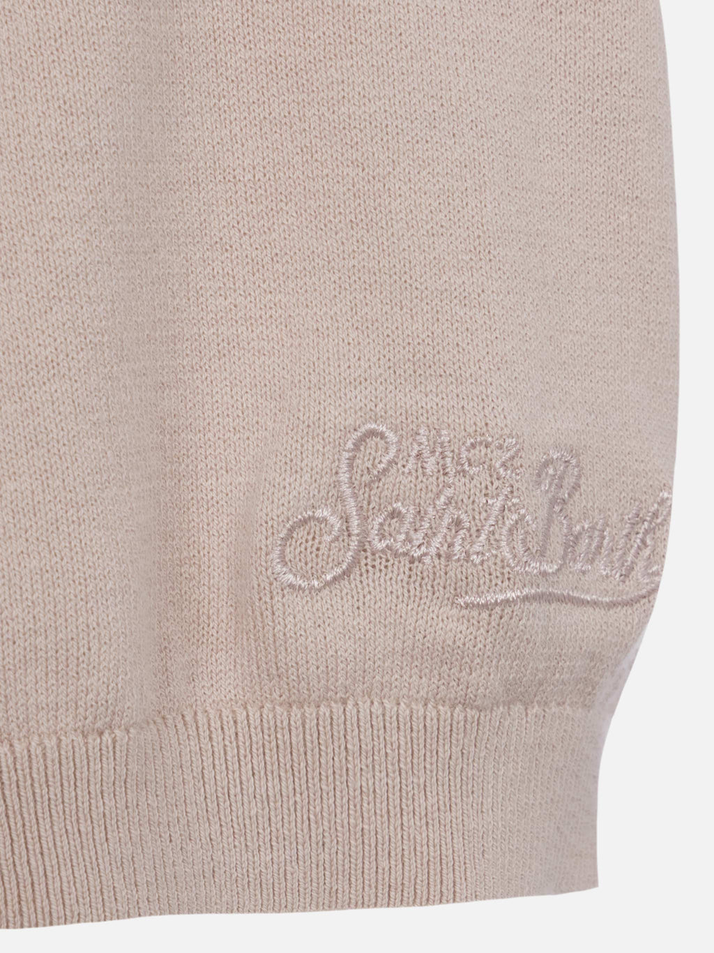 Polo in maglia Sloan Cotton grigio pietra product image 7
