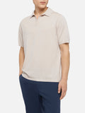 Polo in maglia Sloan Cotton grigio pietra product image 1