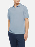 Polo in maglia Sloan Cotton azzurra product image 1