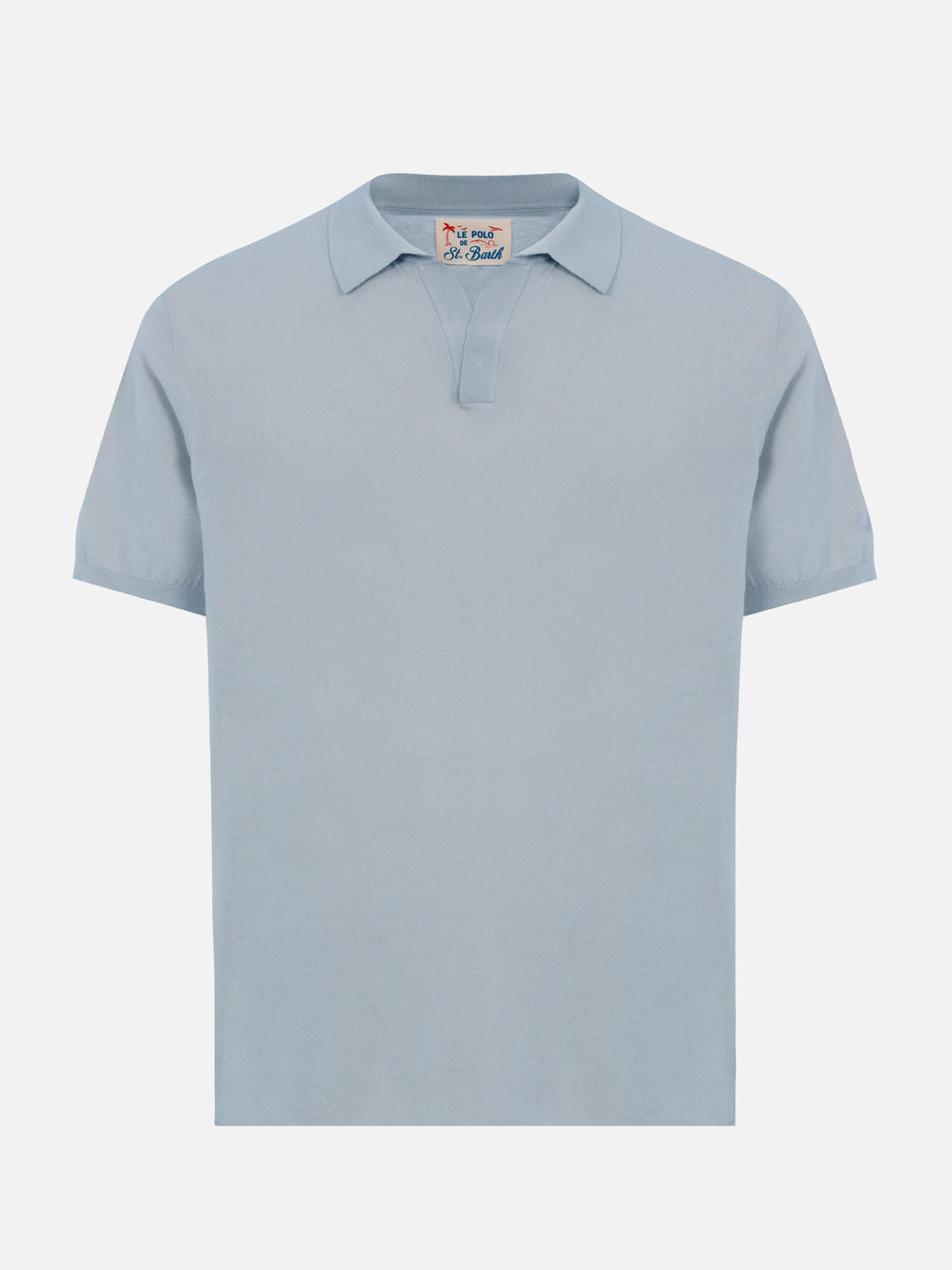 Polo in maglia Sloan Cotton azzurra product image 4