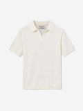 Polo in maglia Sloan Jr bianca product image 1