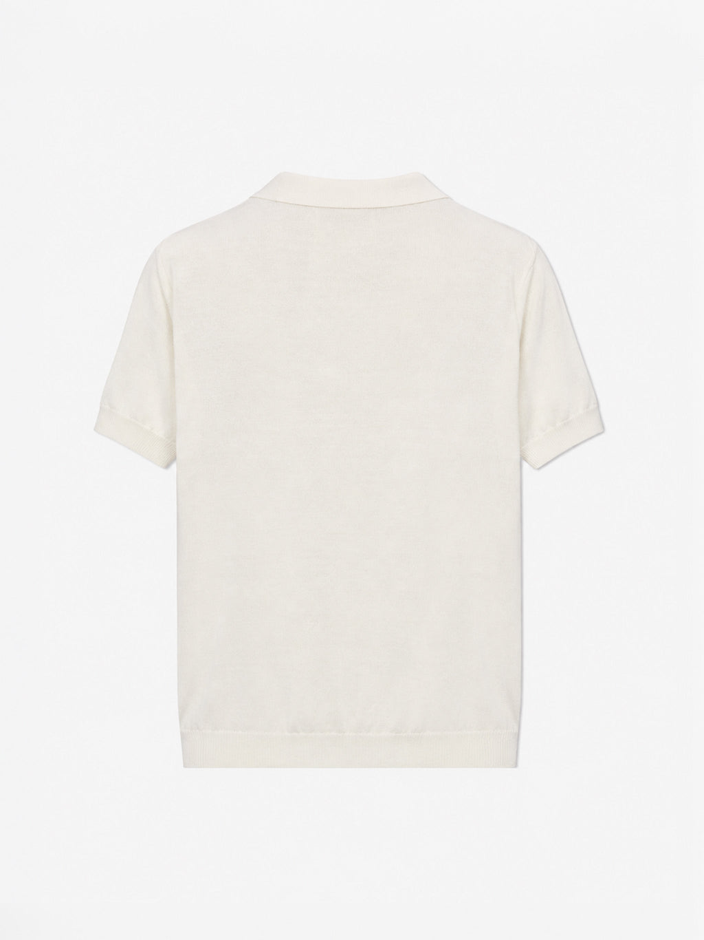 Polo in maglia Sloan Jr bianca product image 2
