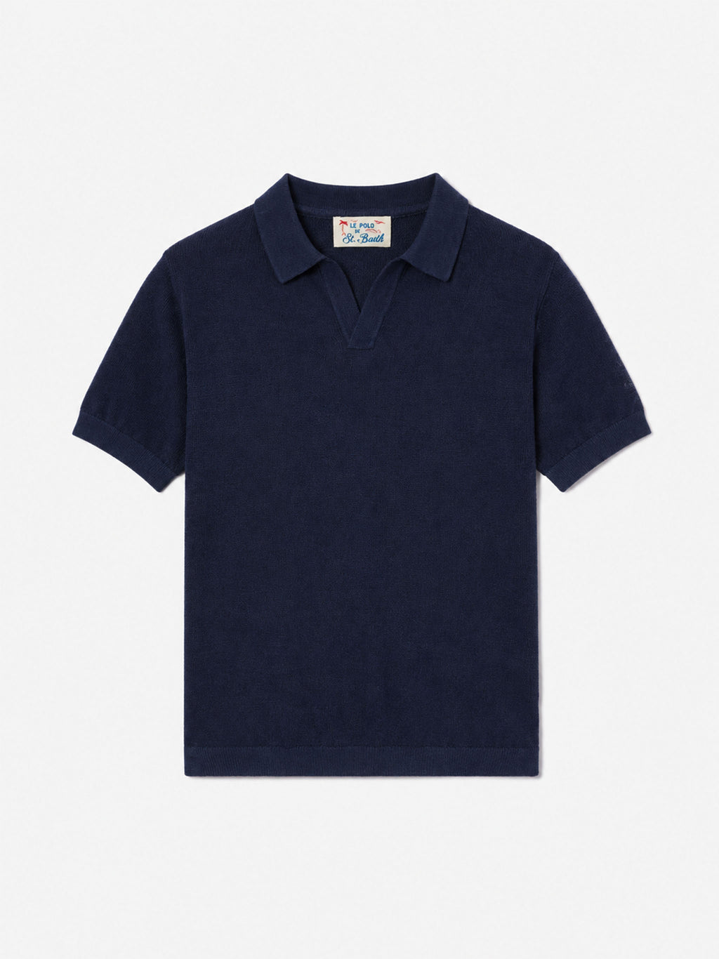 Polo in maglia Sloan Jr blu navy product image 1