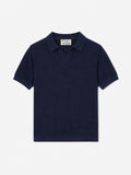 Polo in maglia Sloan Jr blu navy product image 1