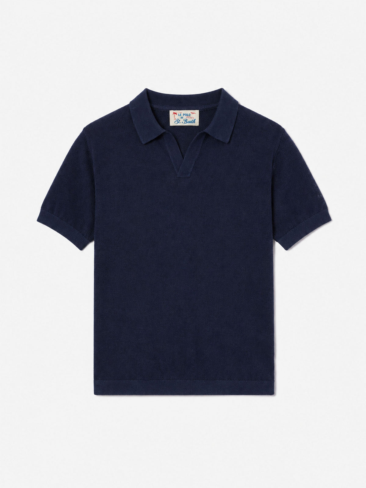 Polo in maglia Sloan Jr blu navy product image 1