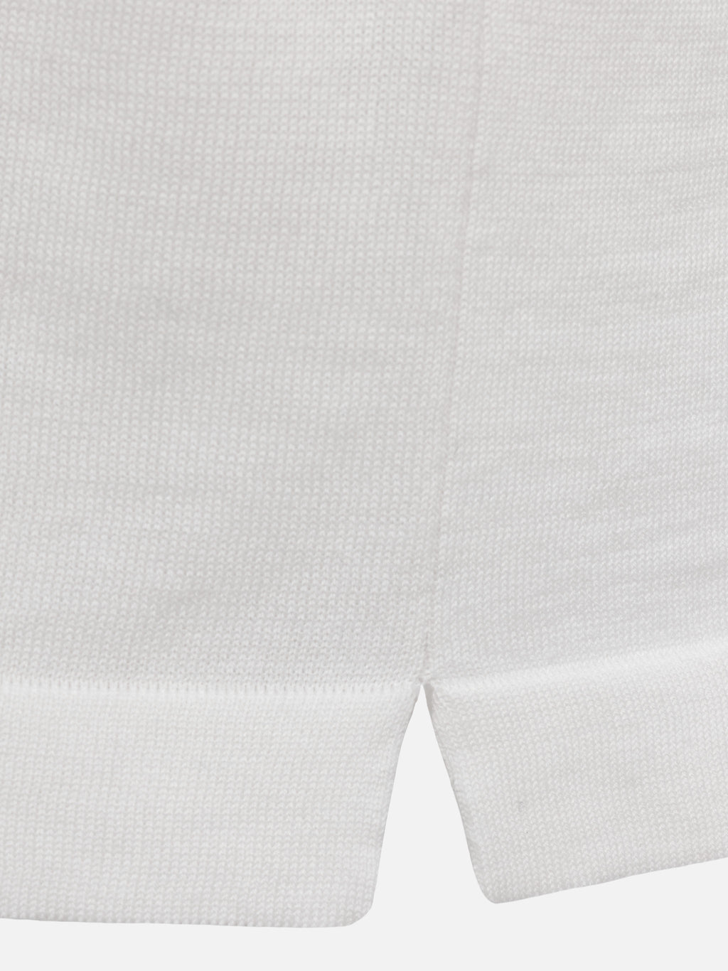 Polo in maglia Sloan bianca product image 7