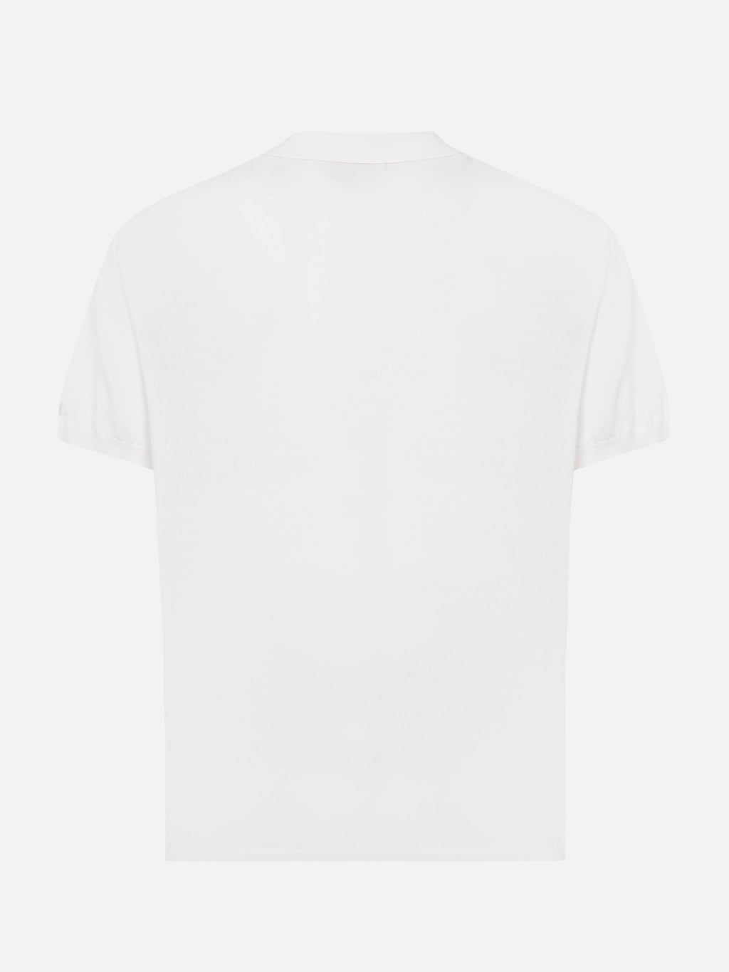 Polo in maglia Sloan bianca product image 4