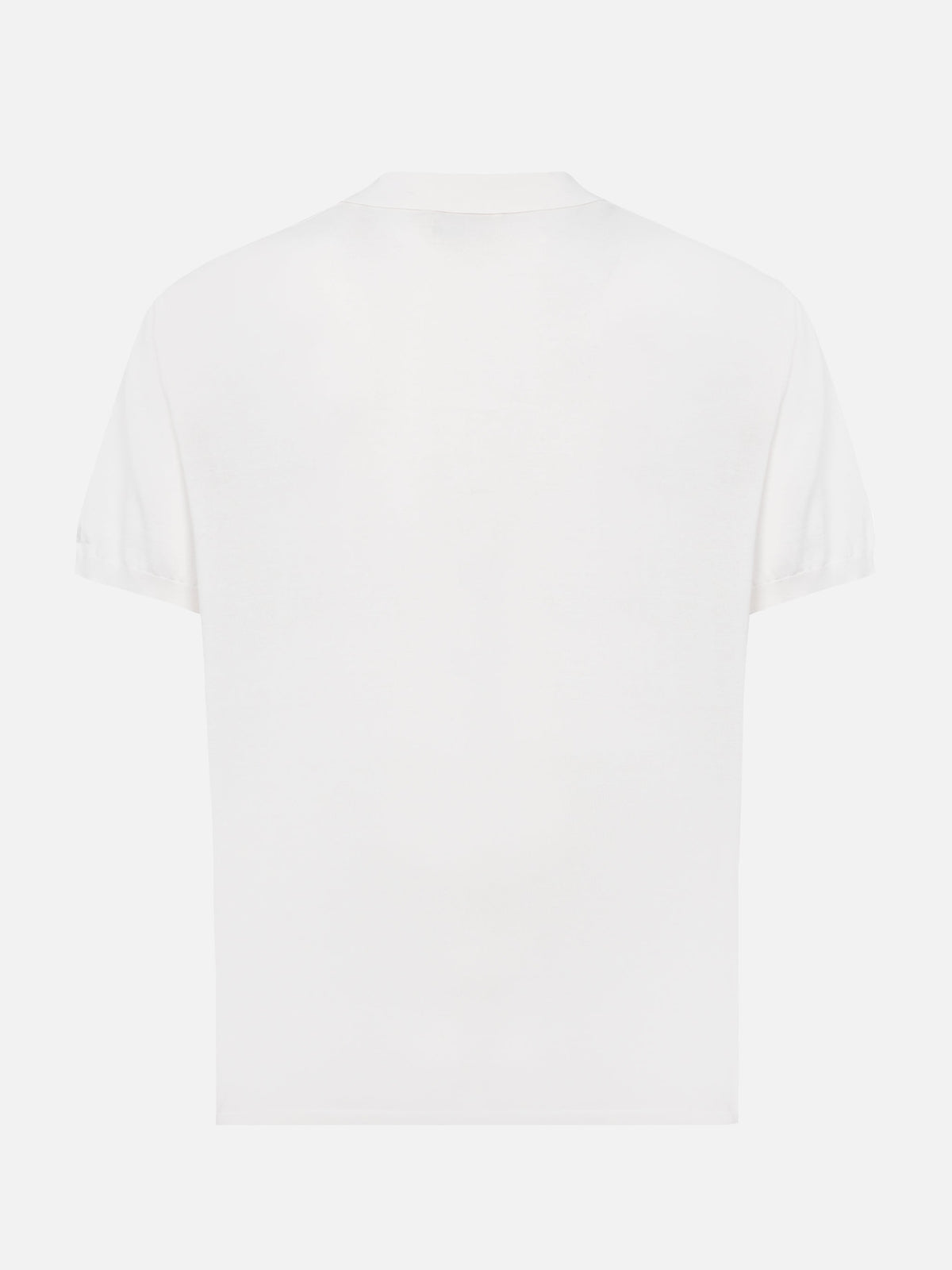 Polo in maglia Sloan bianca product image 4