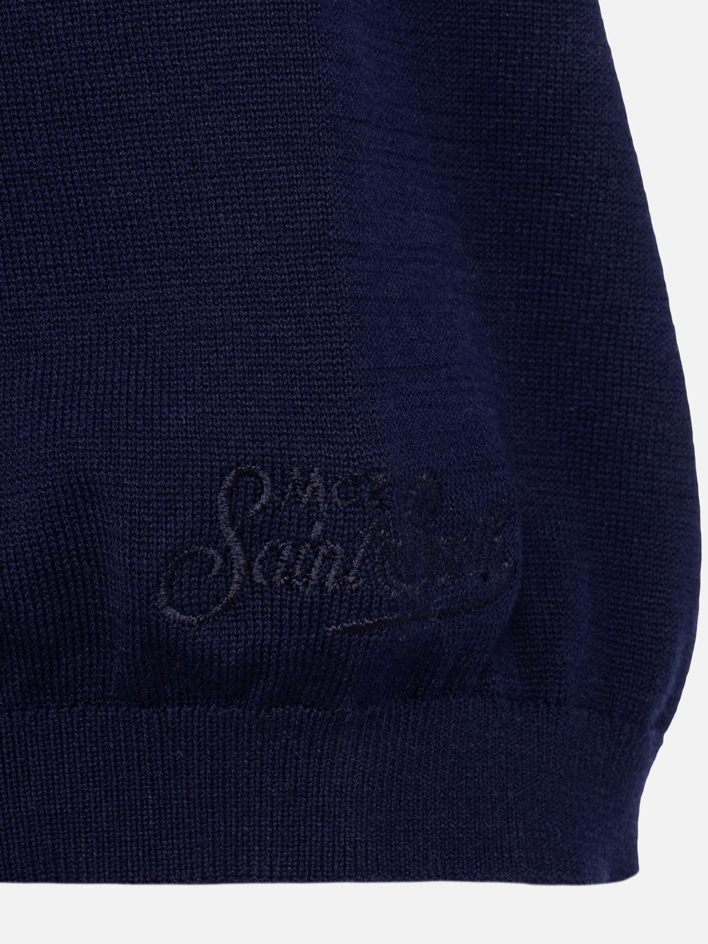 Polo in maglia Sloan blu navy product image 7