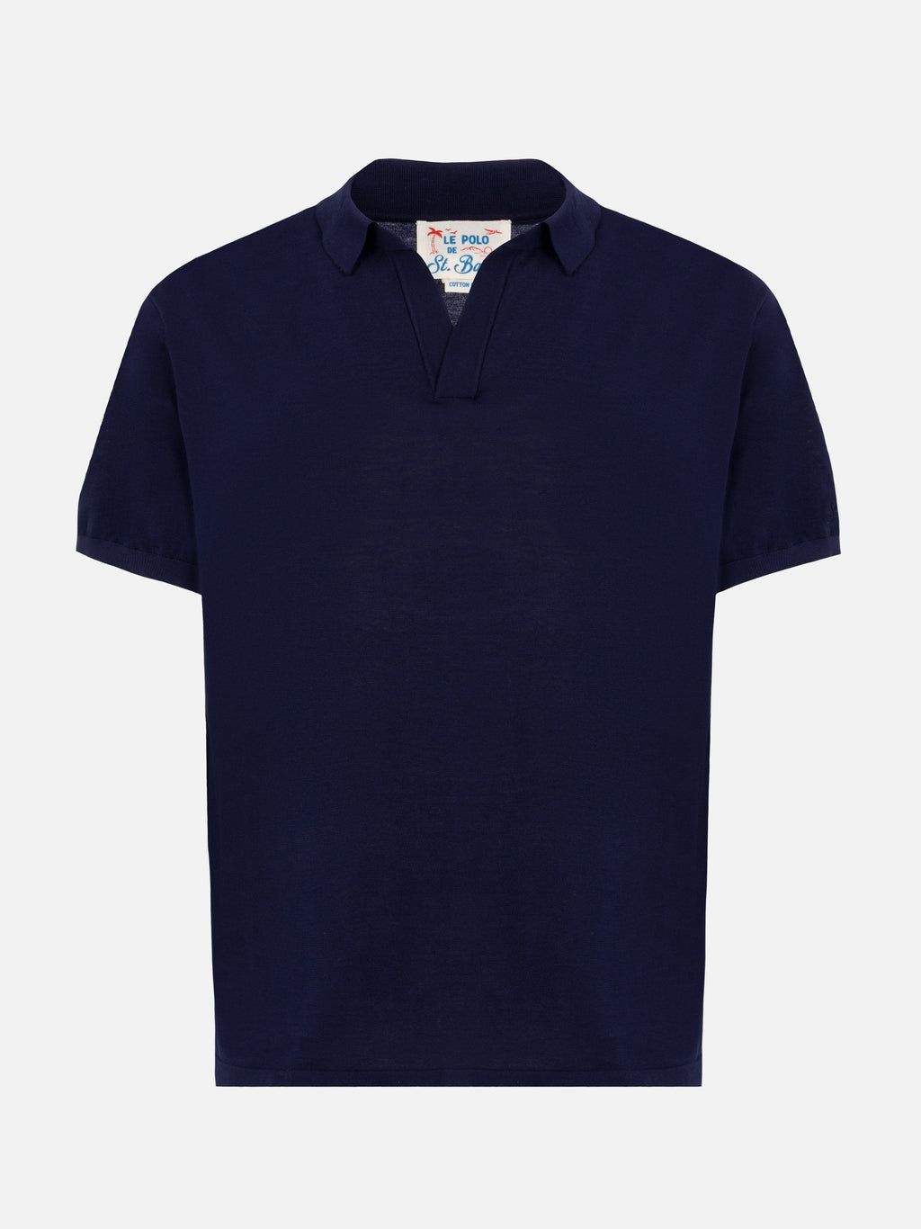 Polo in maglia Sloan blu navy product image 3