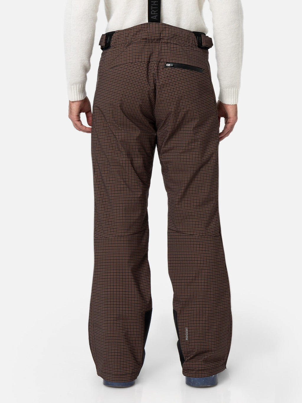 Pantaloni da sci Snowbird con motivo pied de poule