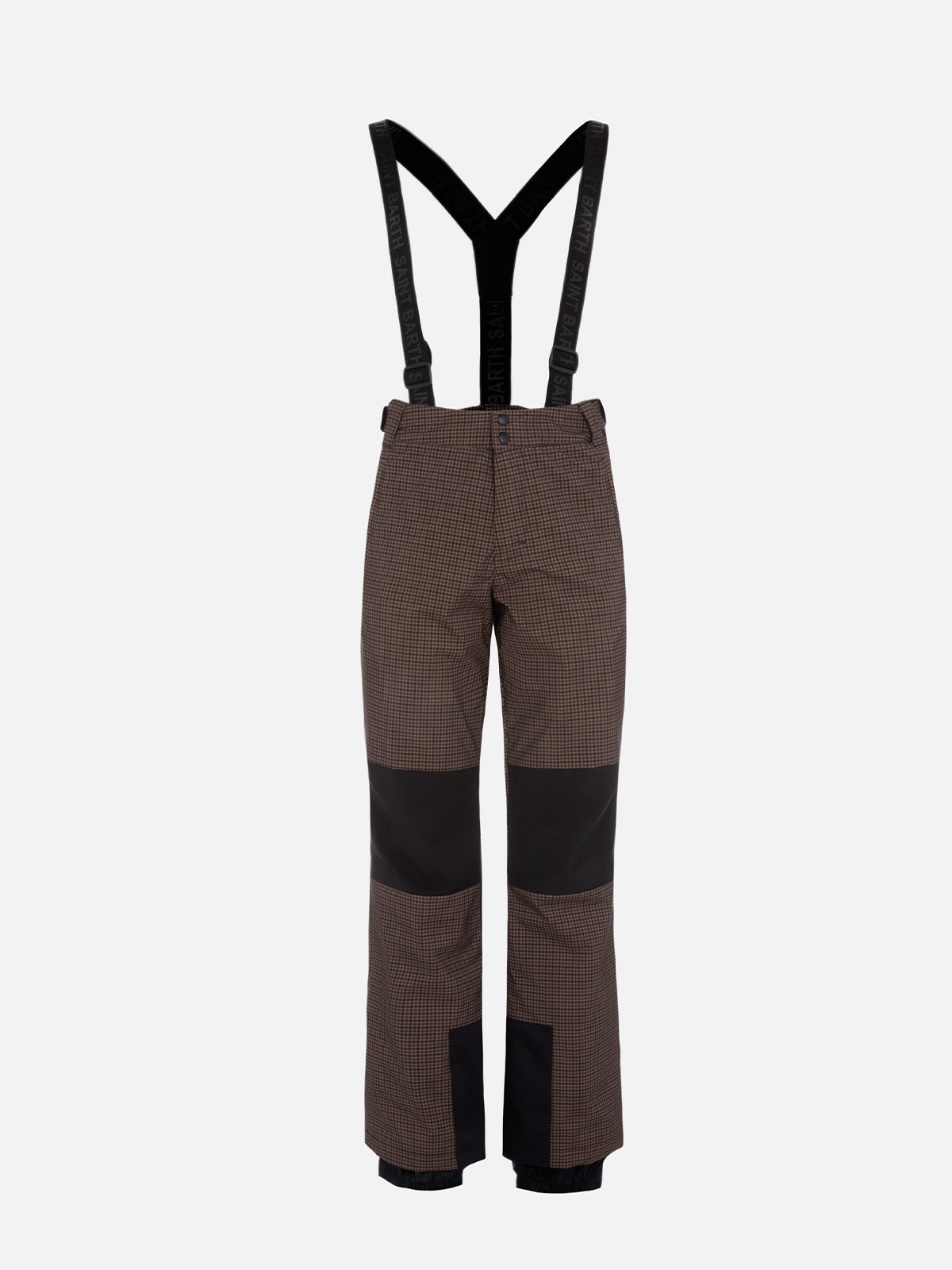 Pantaloni da sci Snowbird con motivo pied de poule