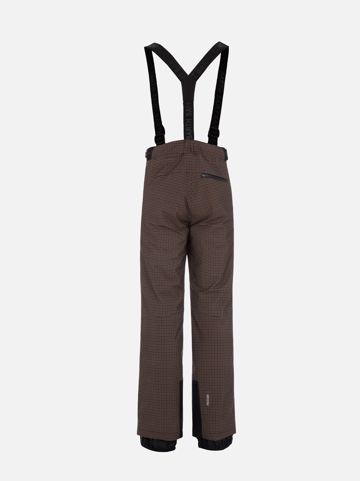 Pantaloni da sci Snowbird con motivo pied de poule