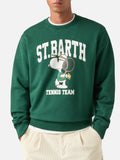 Felpa Soho verde in cotone con stampa Snoopy | Special product image 1